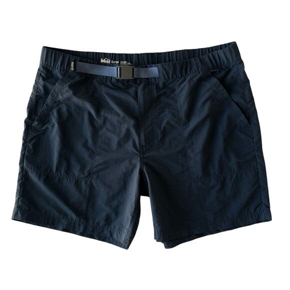 REI Co-op Shorts Mens Size XL Sahara Amphib Belted Blue Outdoor Hiking - Picture 1 of 6